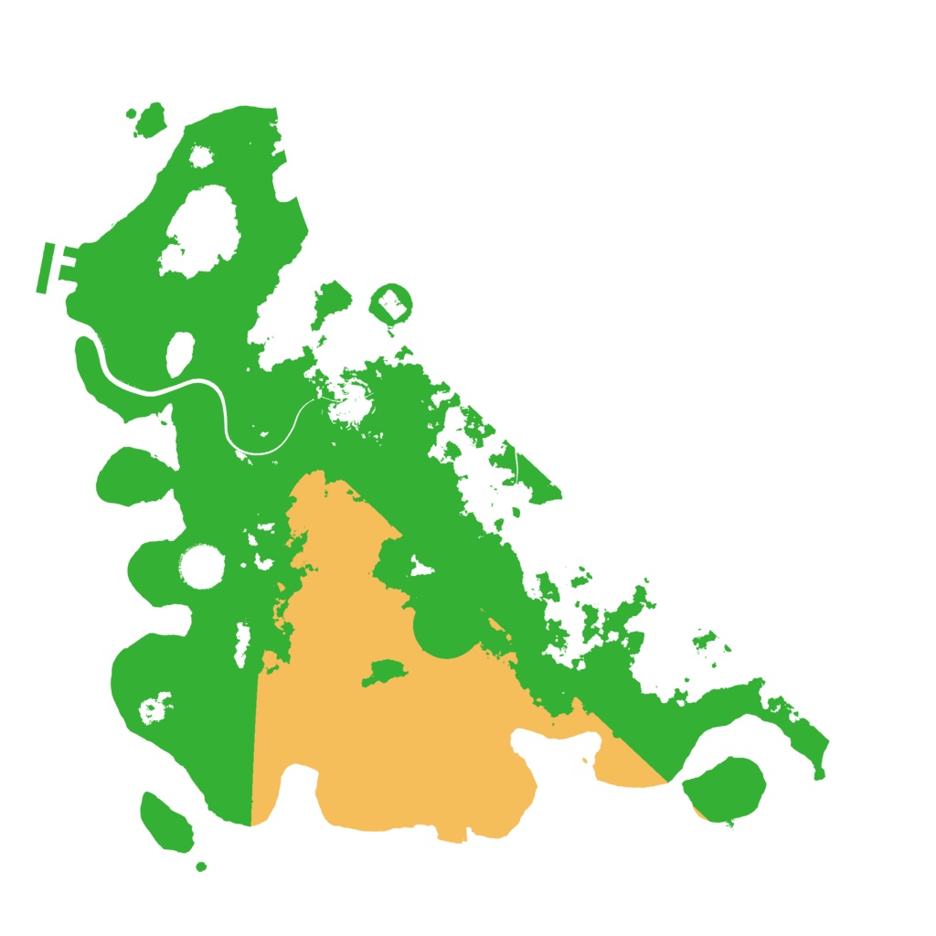 Biome Rust Map: Procedural Map, Size: 3700, Seed: 1973988609
