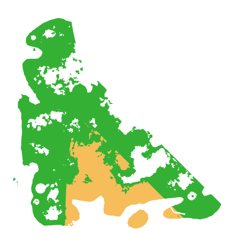 Biome Rust Map: Procedural Map, Size: 4250, Seed: 8280