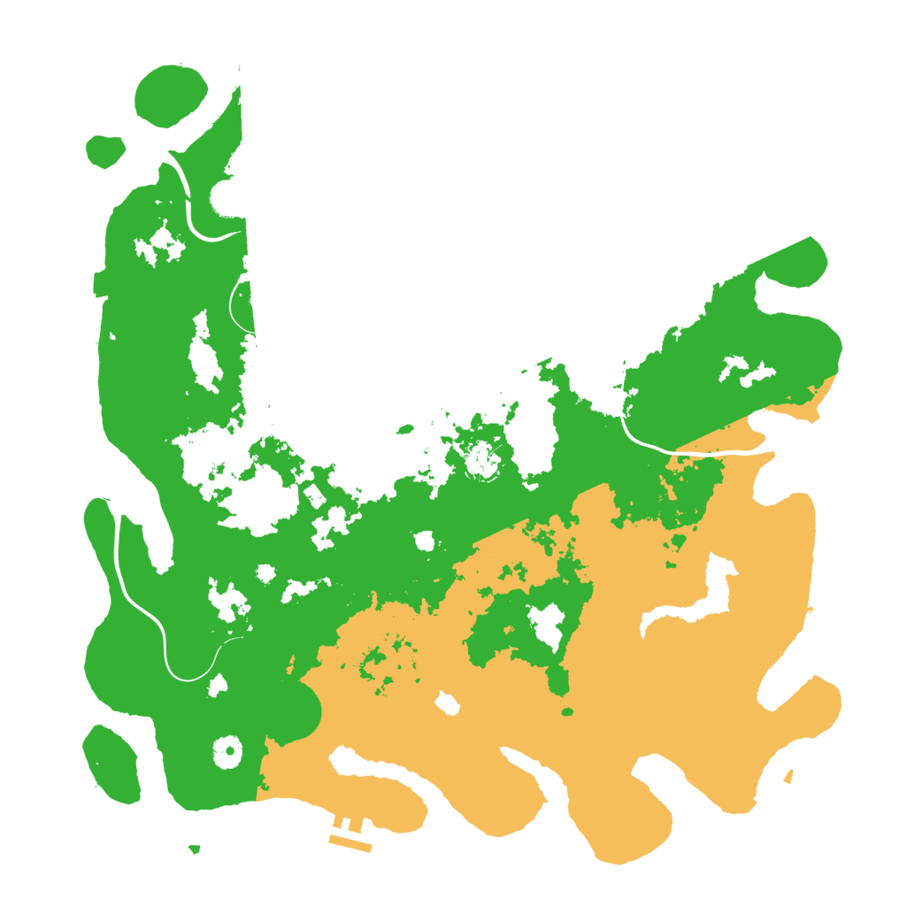 Biome Rust Map: Procedural Map, Size: 4250, Seed: 150838106