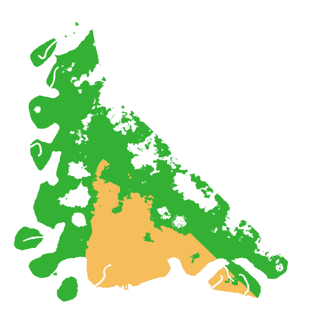Biome Rust Map: Procedural Map, Size: 4250, Seed: 1391