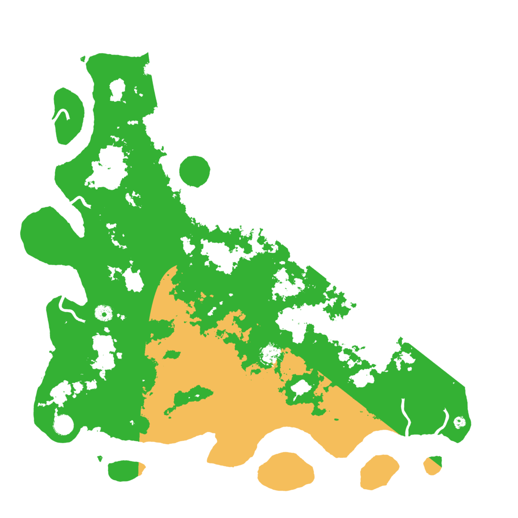 Biome Rust Map: Procedural Map, Size: 4500, Seed: 8727491