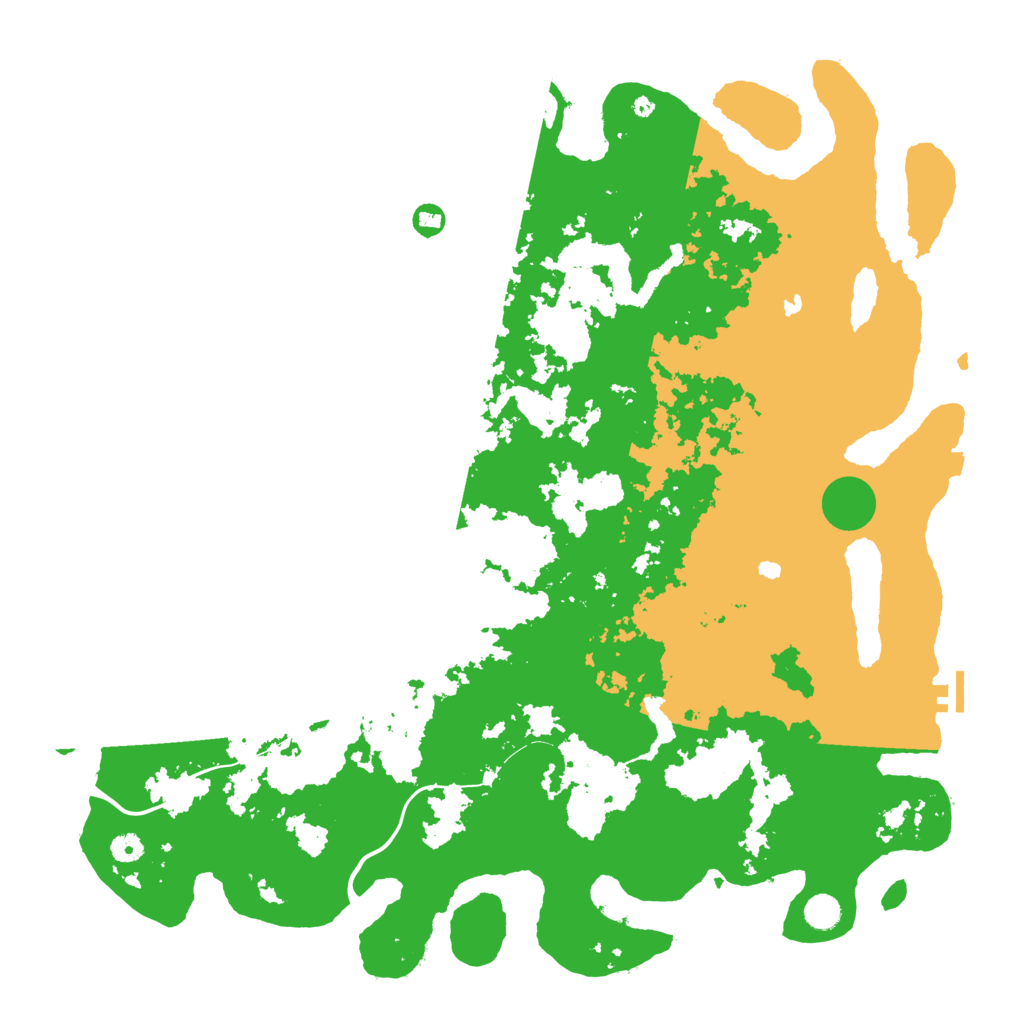 Biome Rust Map: Procedural Map, Size: 5000, Seed: 1732532605