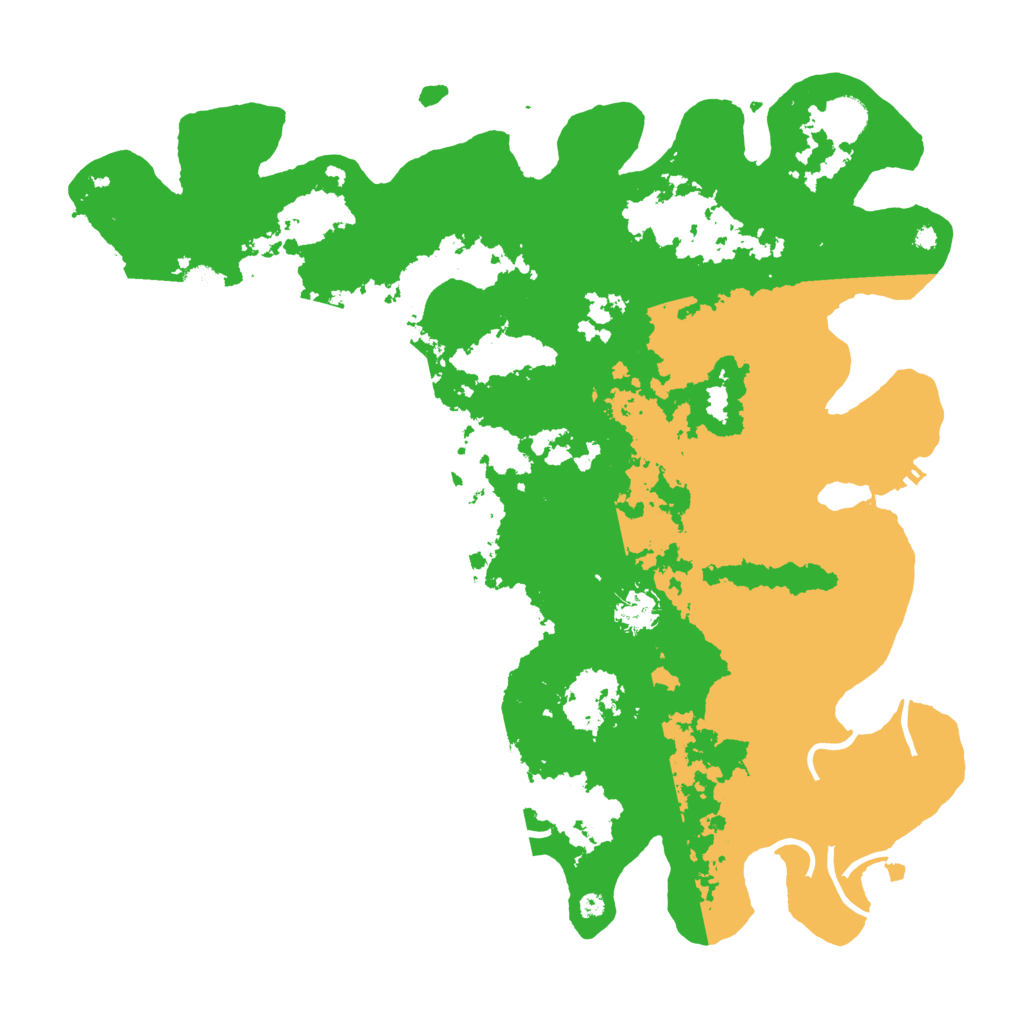Biome Rust Map: Procedural Map, Size: 4250, Seed: 5663