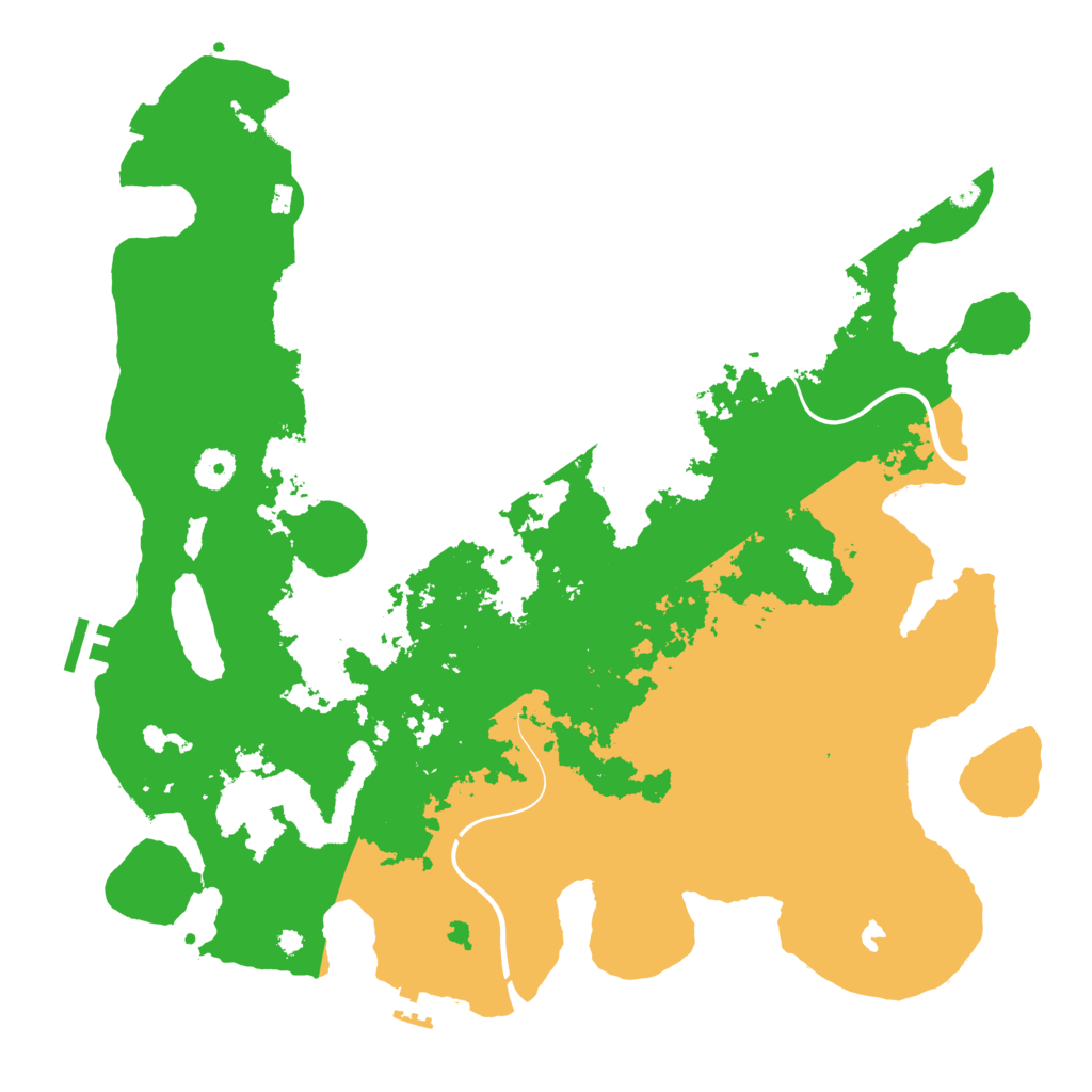 Biome Rust Map: Procedural Map, Size: 4041, Seed: 6669