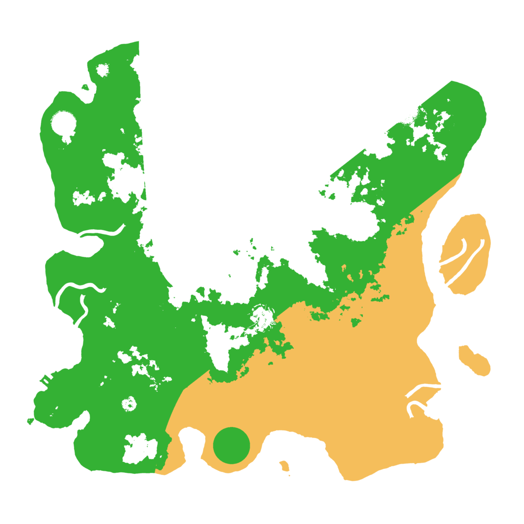 Biome Rust Map: Procedural Map, Size: 3750, Seed: 94710445