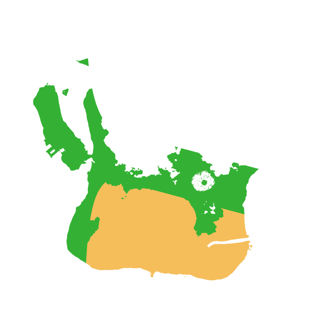 Biome Rust Map: Procedural Map, Size: 2300, Seed: 122