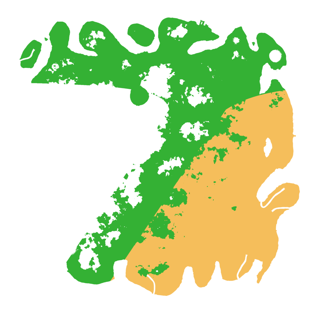 Biome Rust Map: Procedural Map, Size: 4500, Seed: 80460660