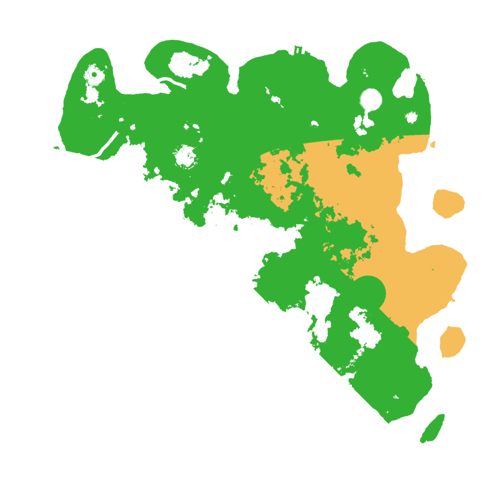 Biome Rust Map: Procedural Map, Size: 4000, Seed: 1166661271