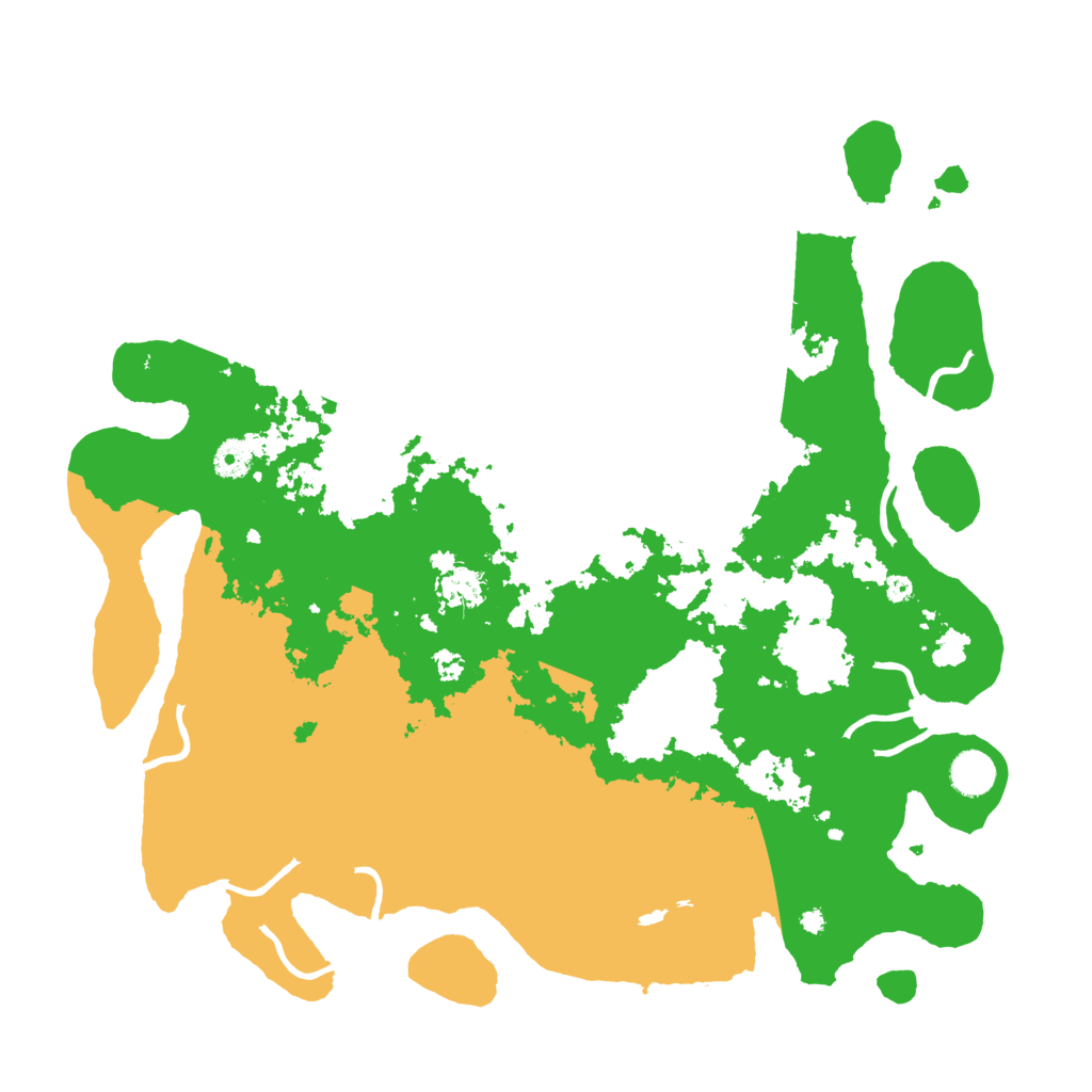 Biome Rust Map: Procedural Map, Size: 4200, Seed: 6284637