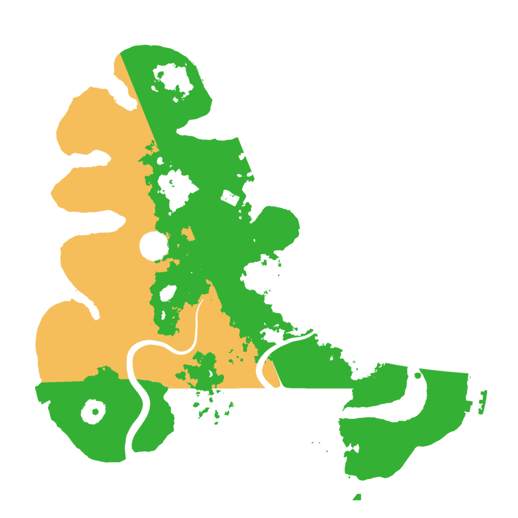 Biome Rust Map: Procedural Map, Size: 3211, Seed: 321111