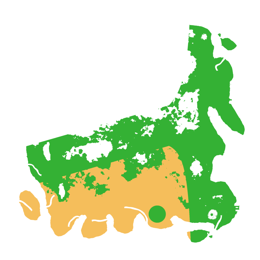 Biome Rust Map: Procedural Map, Size: 4000, Seed: 967545734