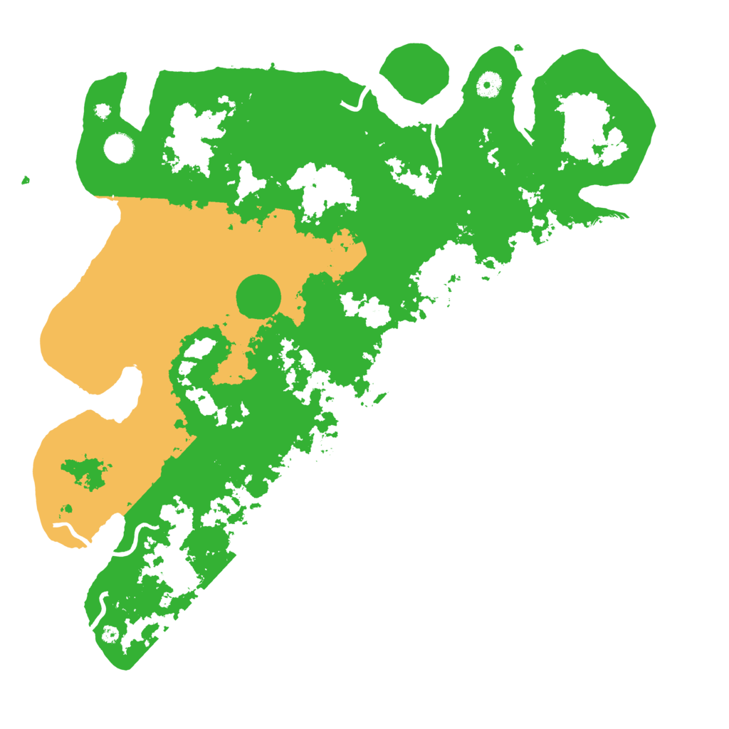 Biome Rust Map: Procedural Map, Size: 4300, Seed: 283642655