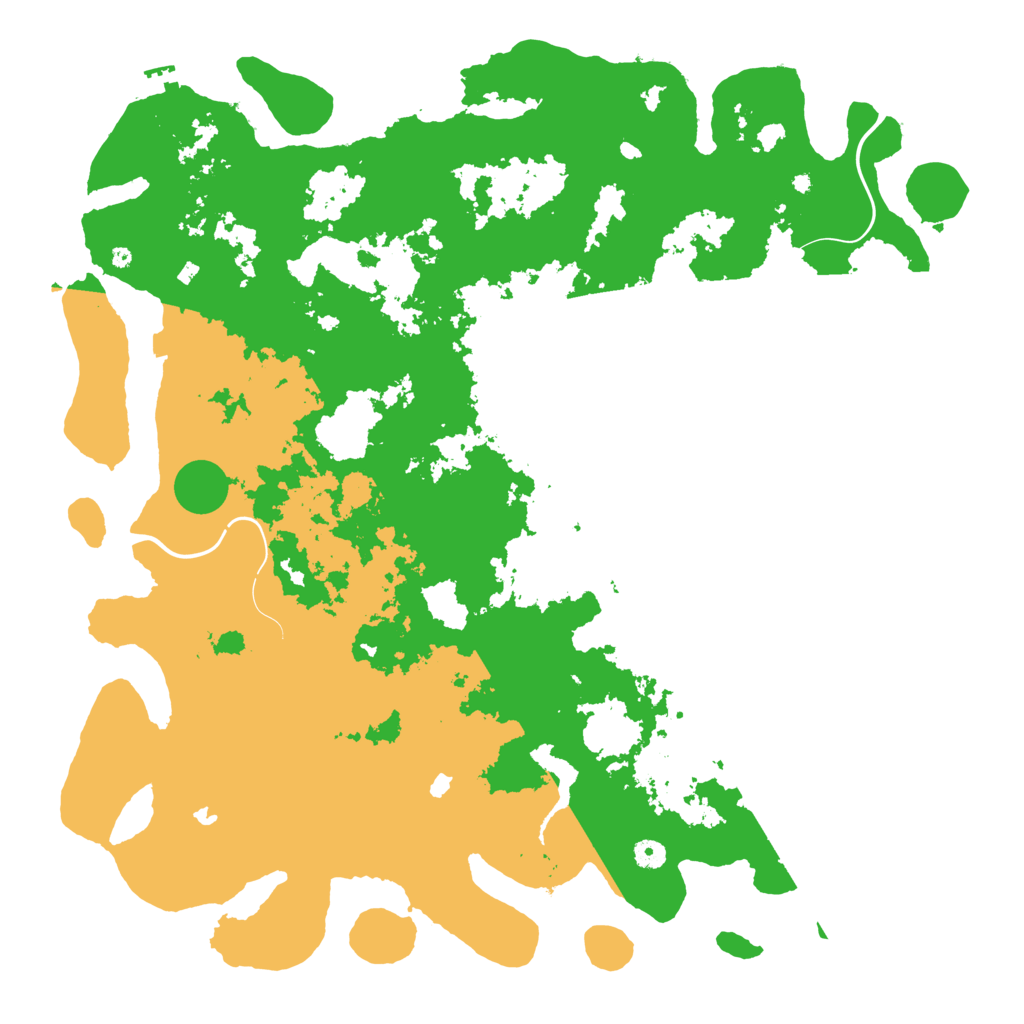 Biome Rust Map: Procedural Map, Size: 5000, Seed: 112776462