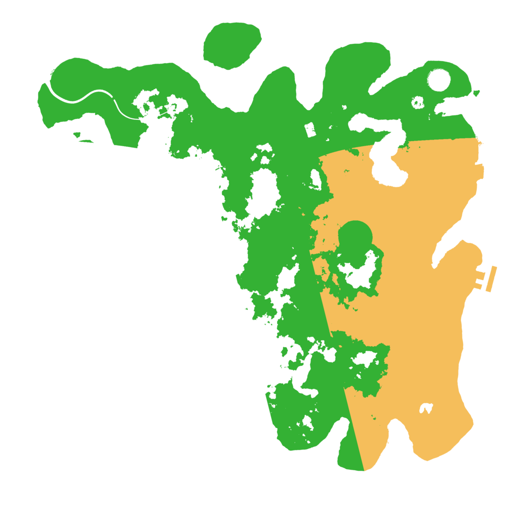 Biome Rust Map: Procedural Map, Size: 4000, Seed: 1355888403
