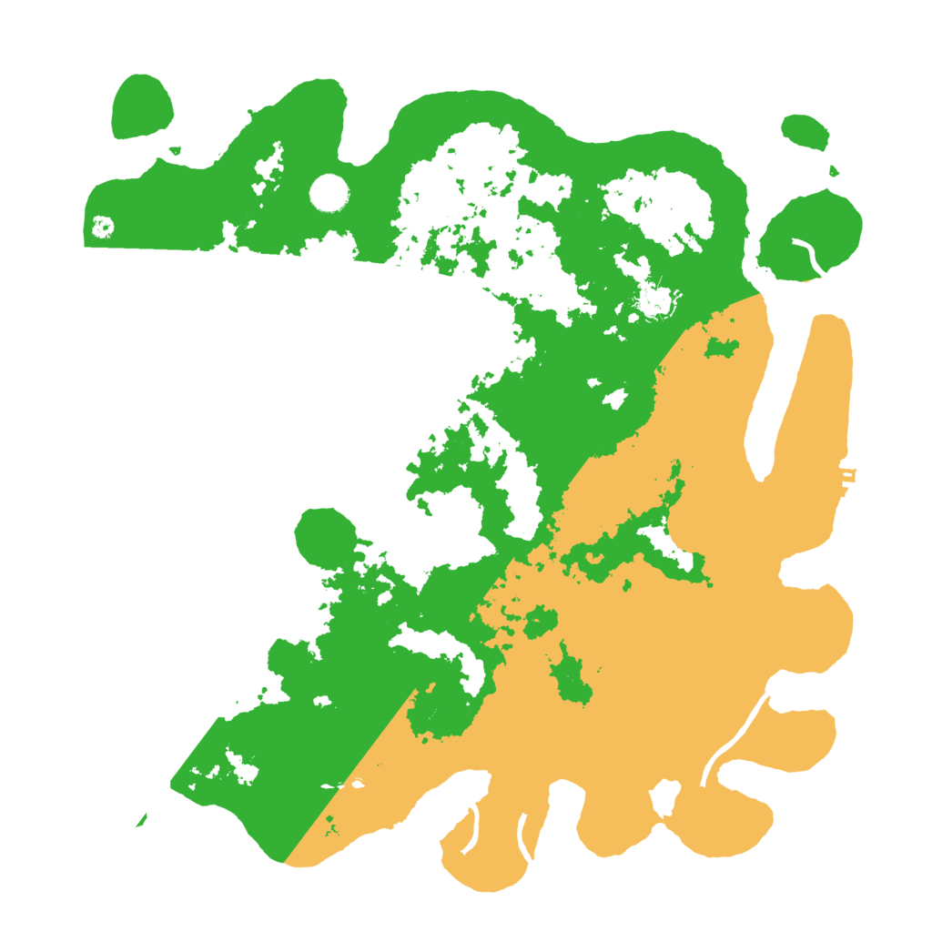 Biome Rust Map: Procedural Map, Size: 4250, Seed: 654321