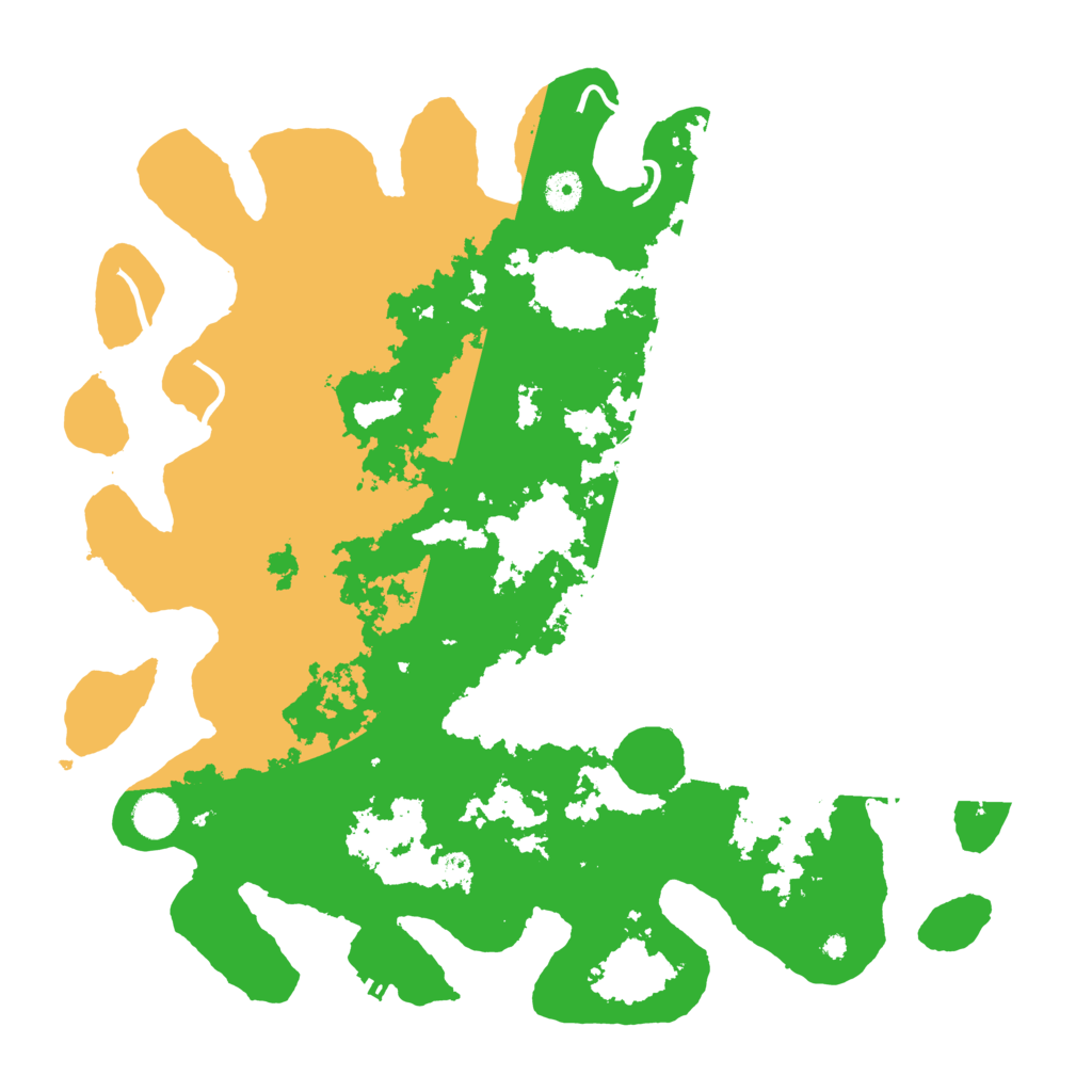 Biome Rust Map: Procedural Map, Size: 4250, Seed: 442403437