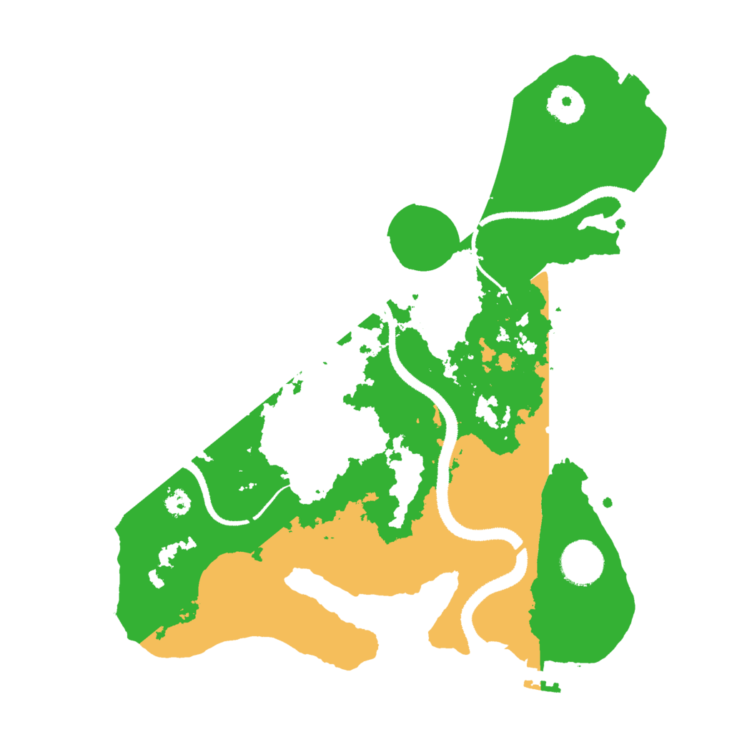Biome Rust Map: Procedural Map, Size: 3000, Seed: 26071986
