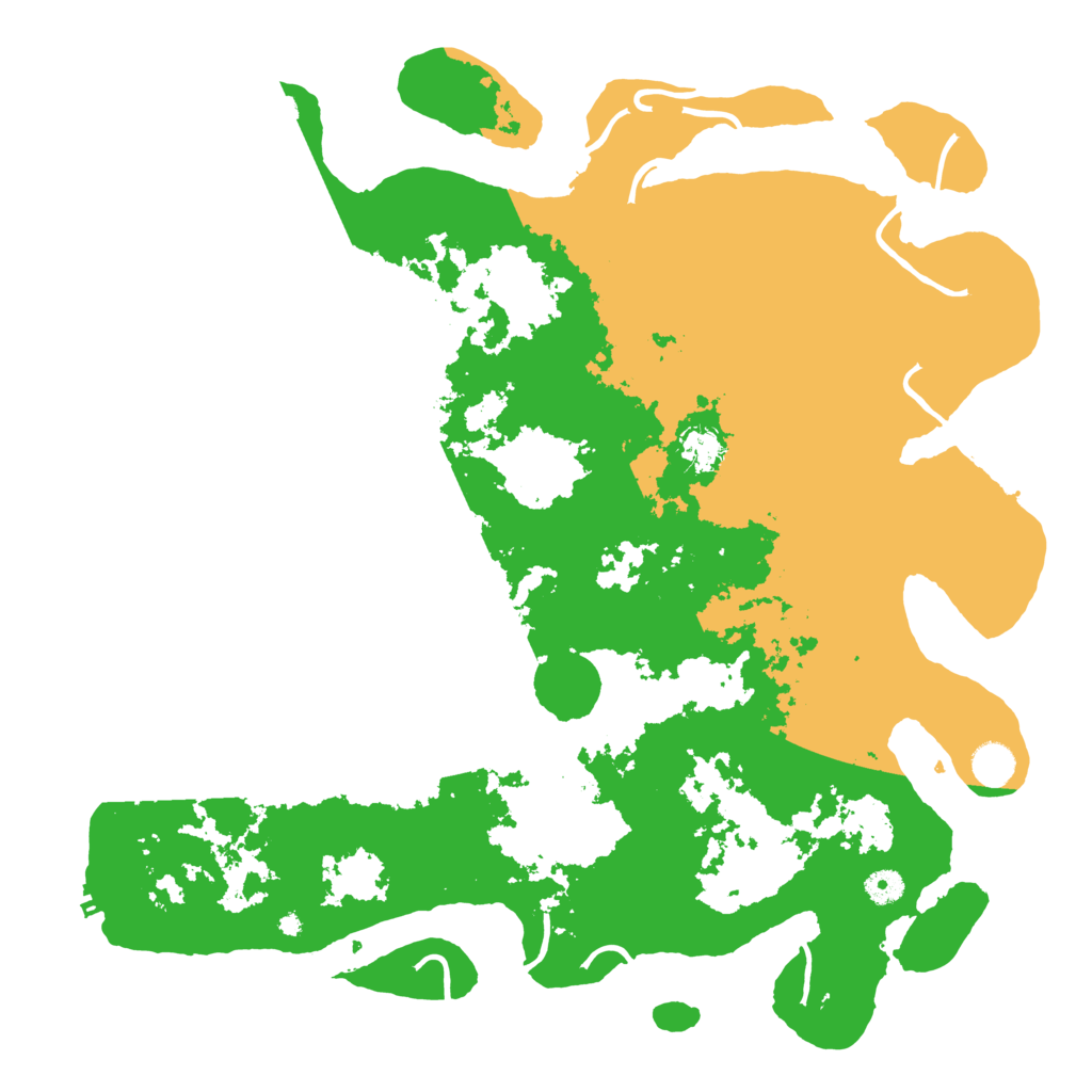 Biome Rust Map: Procedural Map, Size: 4500, Seed: 1025573465