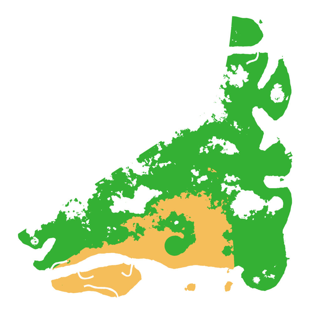 Biome Rust Map: Procedural Map, Size: 4250, Seed: 1940194358