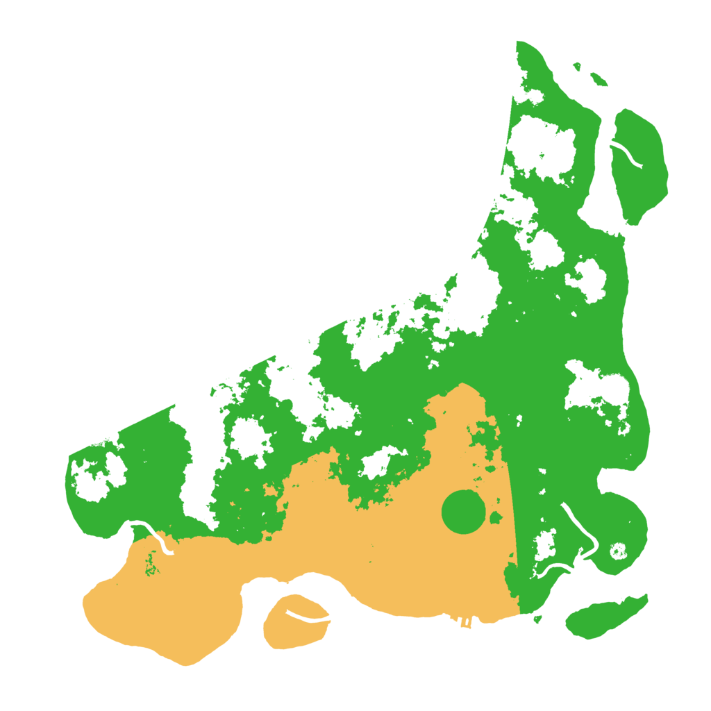 Biome Rust Map: Procedural Map, Size: 4250, Seed: 2004662526