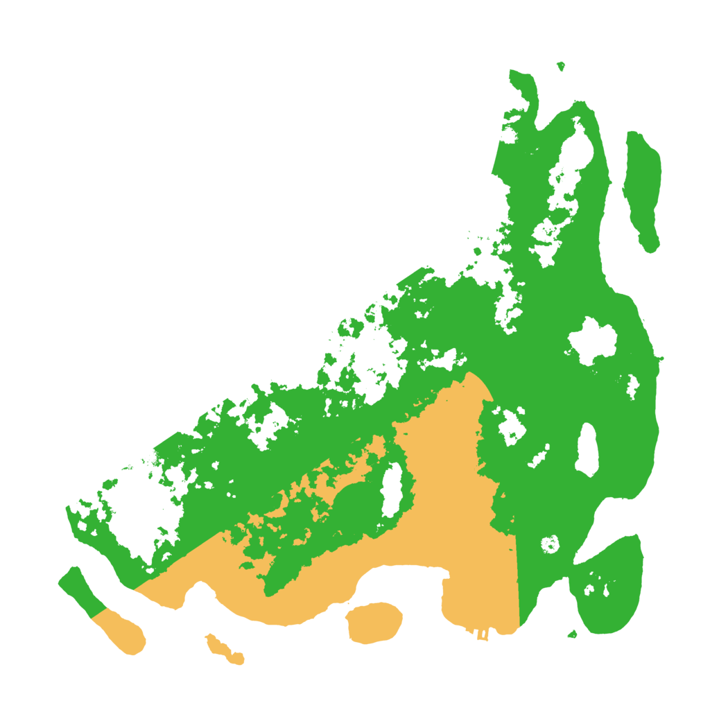 Biome Rust Map: Procedural Map, Size: 4000, Seed: 134103