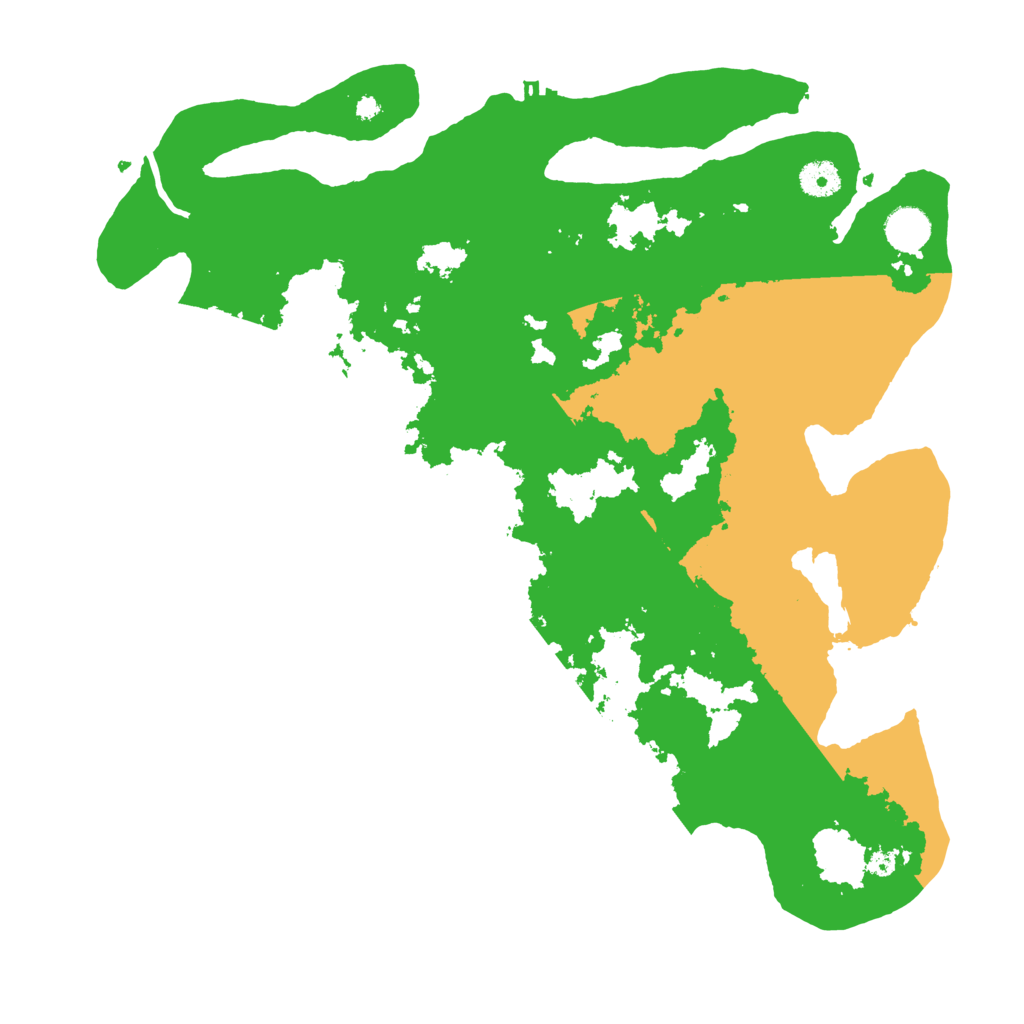 Biome Rust Map: Procedural Map, Size: 4000, Seed: 764747