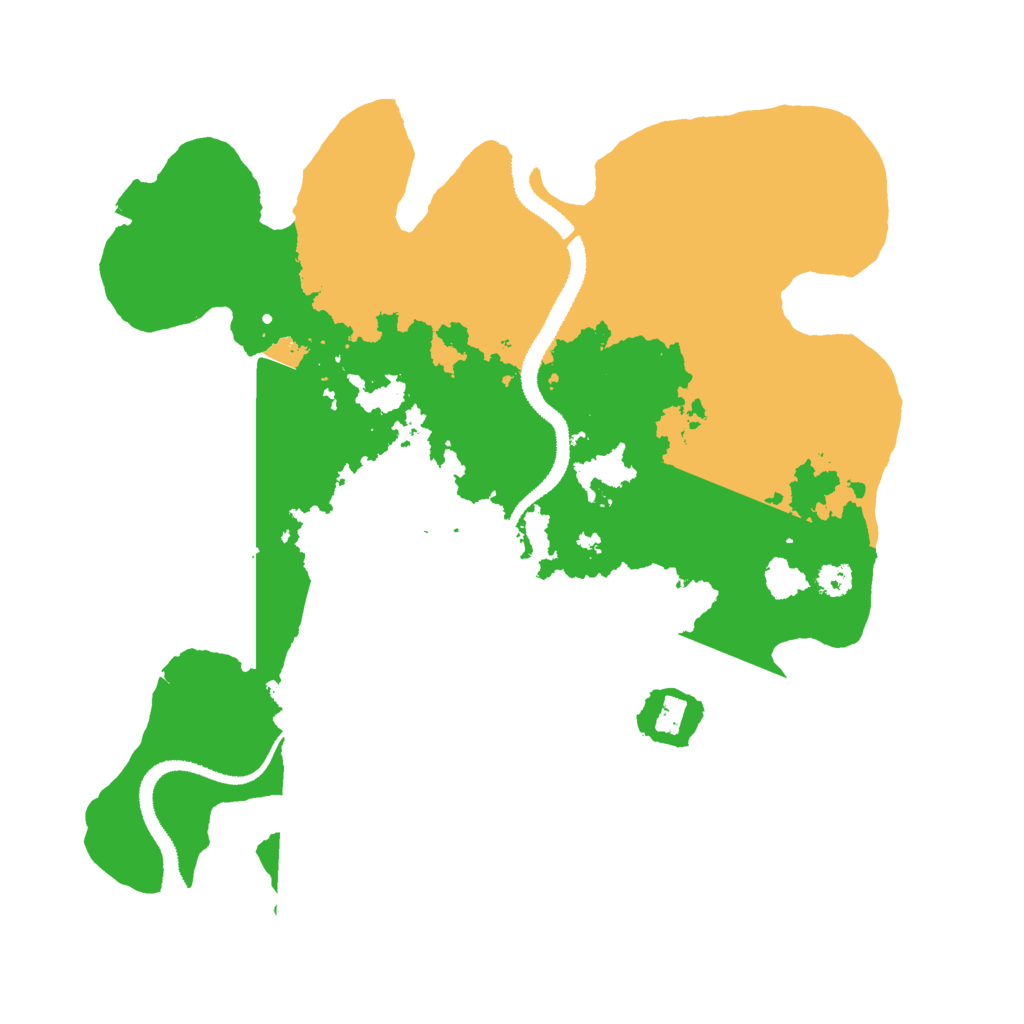 Biome Rust Map: Procedural Map, Size: 3000, Seed: 14940