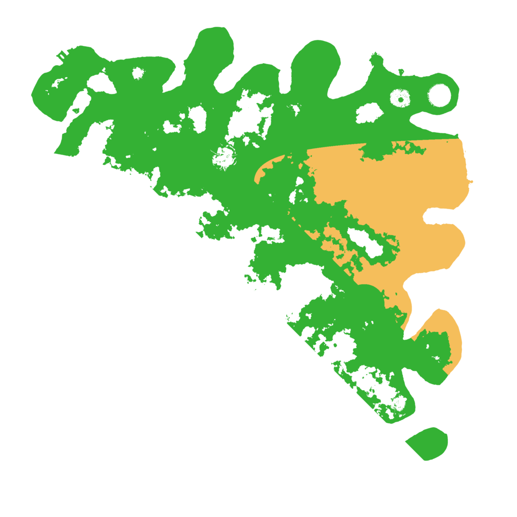 Biome Rust Map: Procedural Map, Size: 4000, Seed: 391564