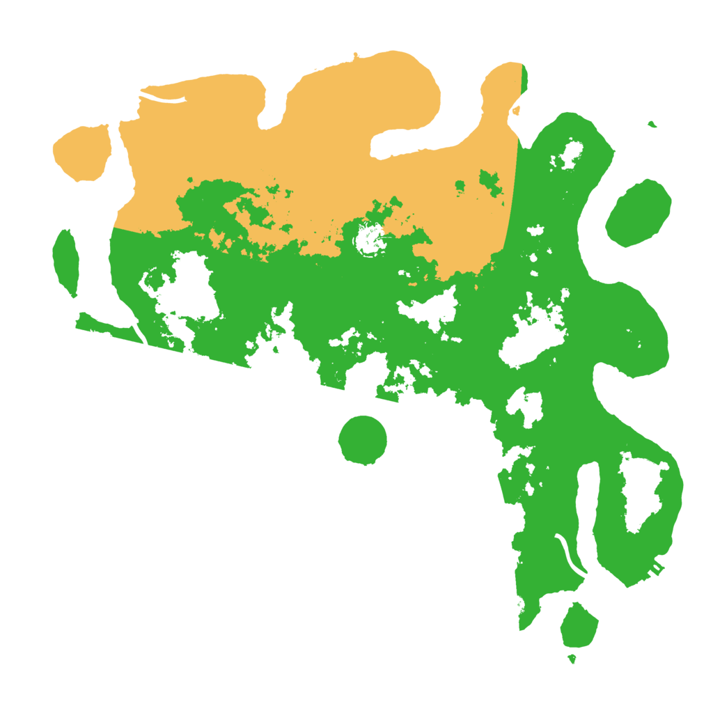 Biome Rust Map: Procedural Map, Size: 4000, Seed: 462408