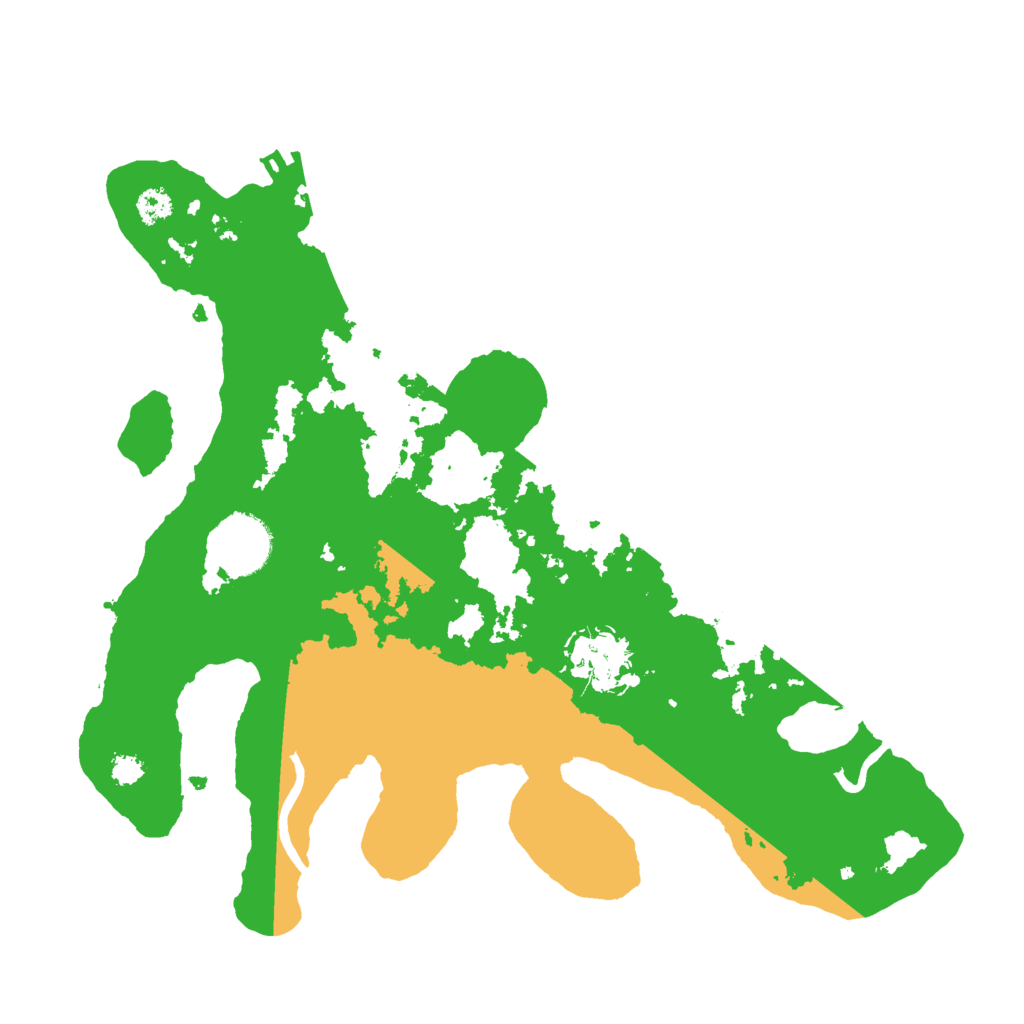 Biome Rust Map: Procedural Map, Size: 3000, Seed: 407225