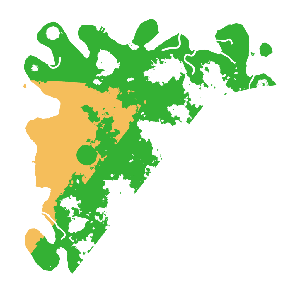Biome Rust Map: Procedural Map, Size: 4000, Seed: 606495