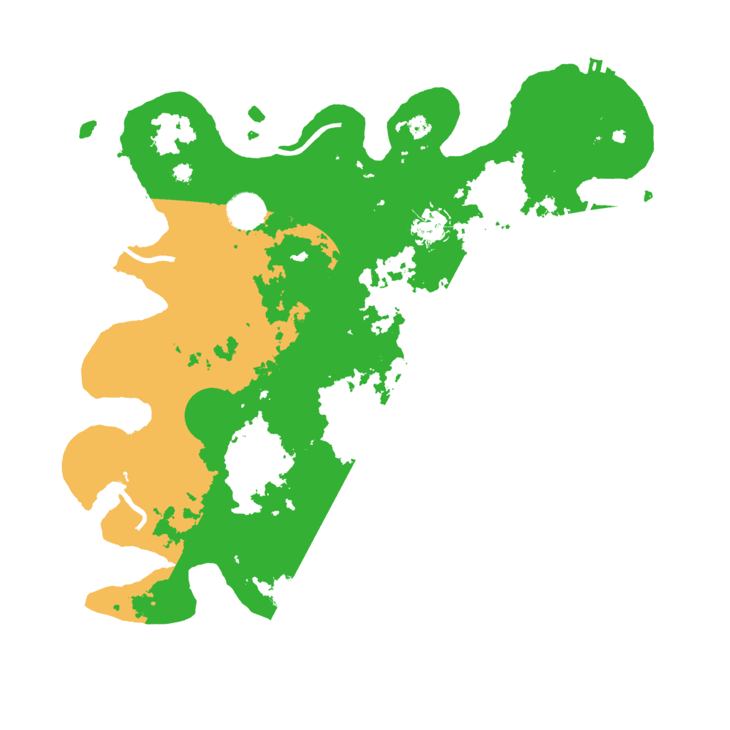 Biome Rust Map: Procedural Map, Size: 3500, Seed: 4725