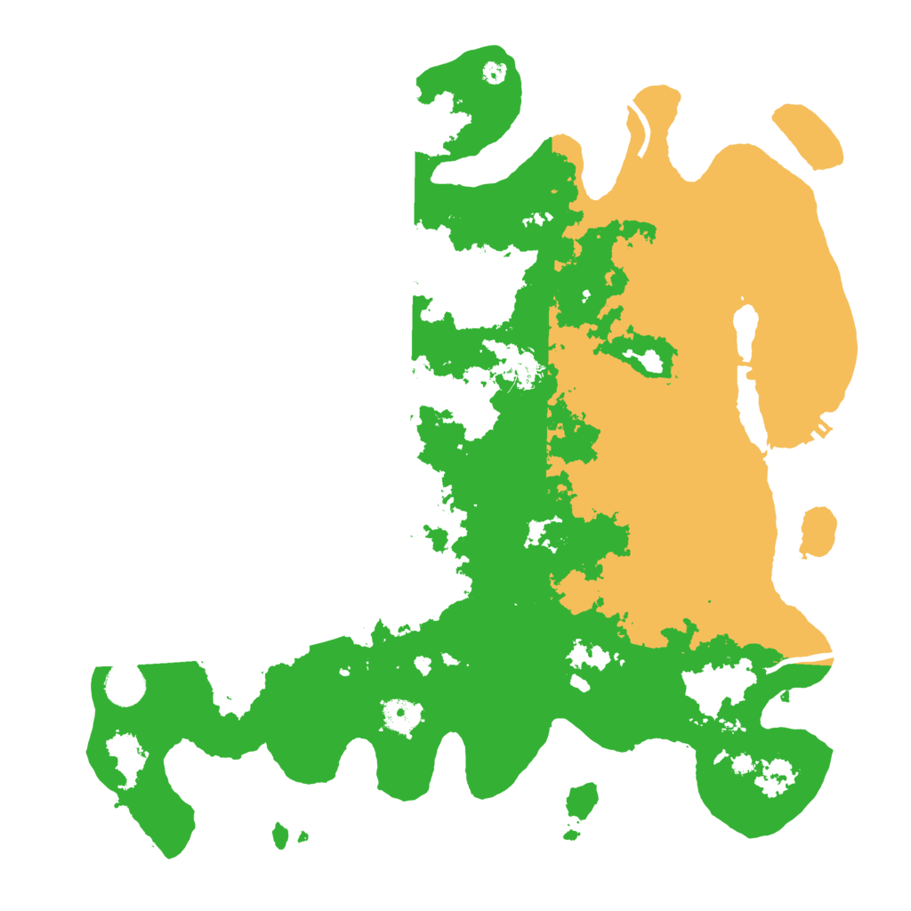 Biome Rust Map: Procedural Map, Size: 4000, Seed: 545493