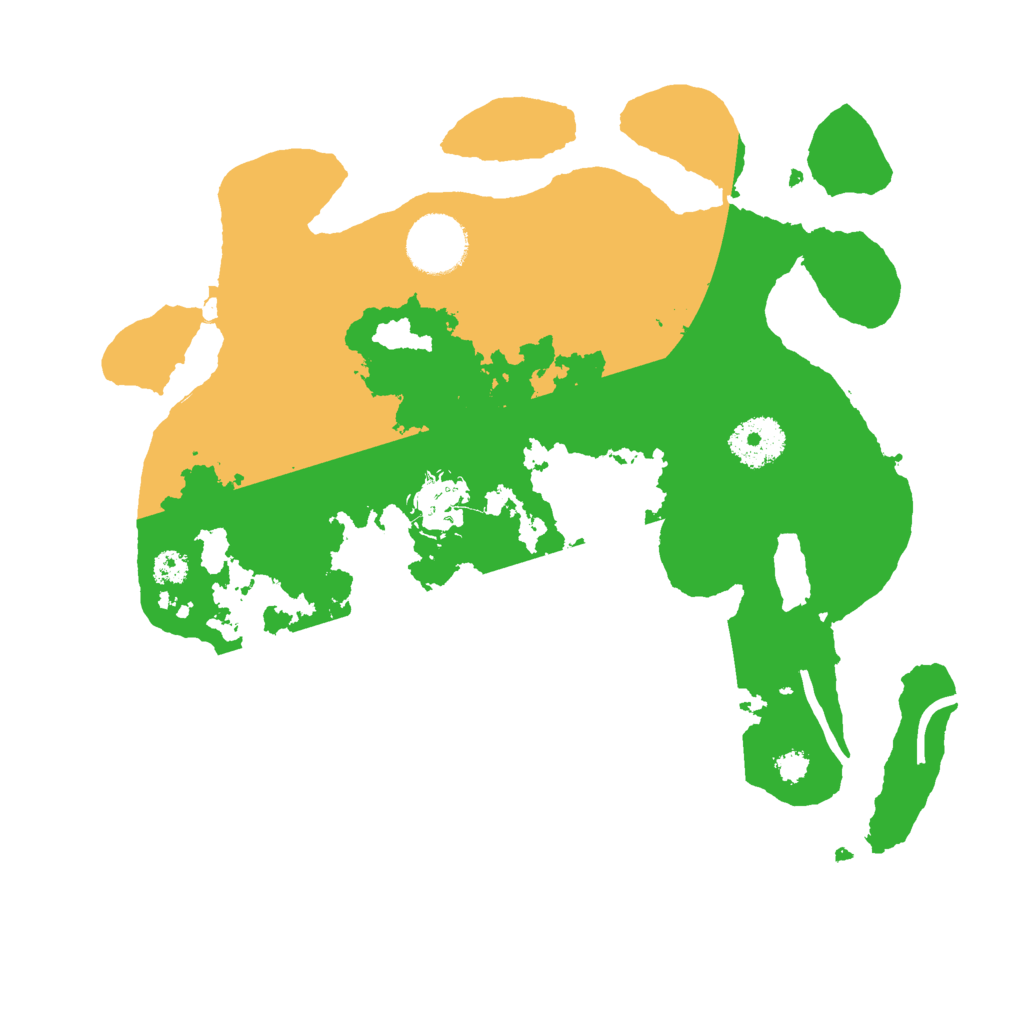 Biome Rust Map: Procedural Map, Size: 3000, Seed: 940757