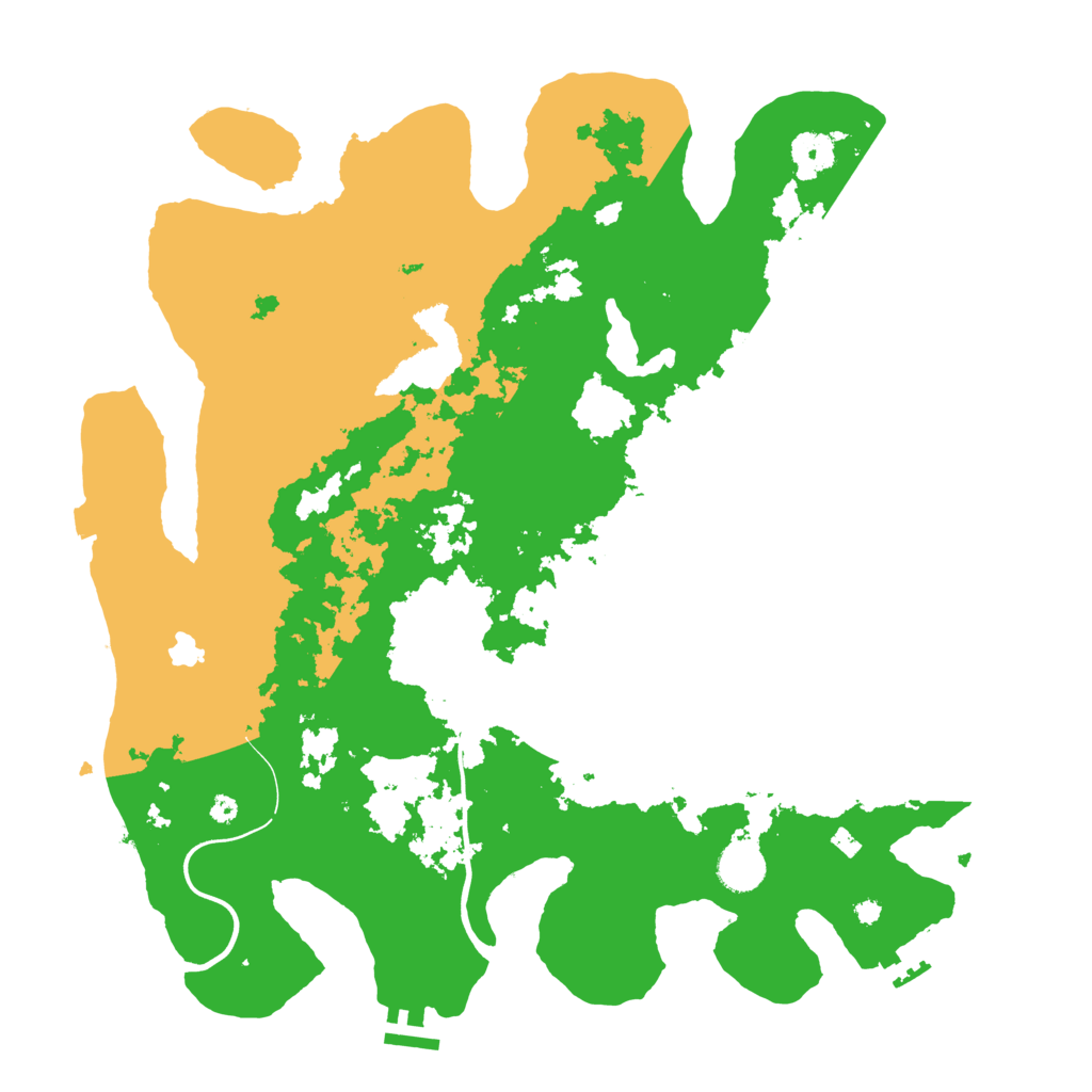 Biome Rust Map: Procedural Map, Size: 4000, Seed: 778795