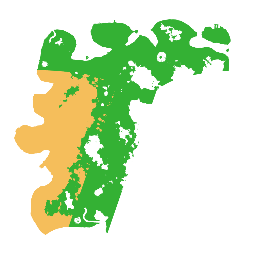 Biome Rust Map: Procedural Map, Size: 4000, Seed: 20243