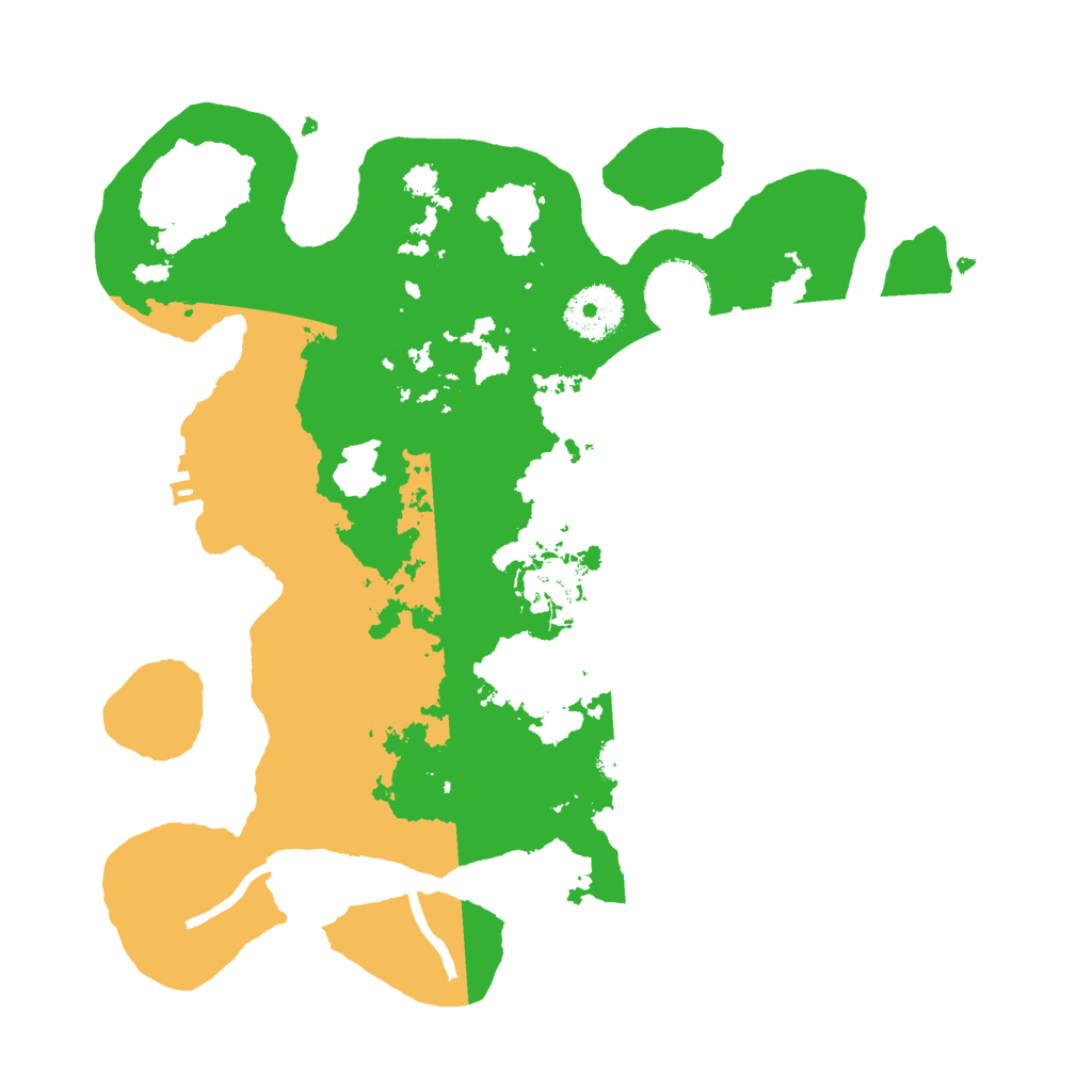 Biome Rust Map: Procedural Map, Size: 3000, Seed: 28217