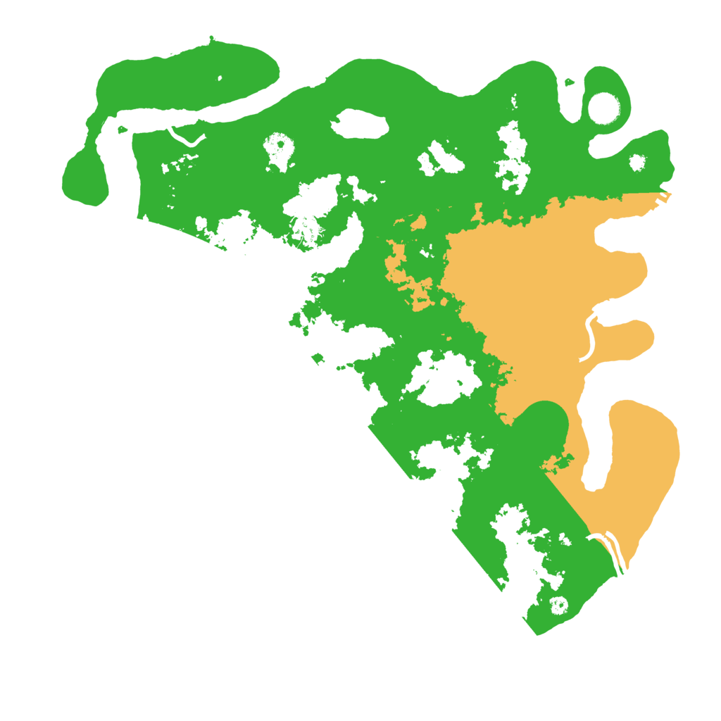 Biome Rust Map: Procedural Map, Size: 4000, Seed: 681502
