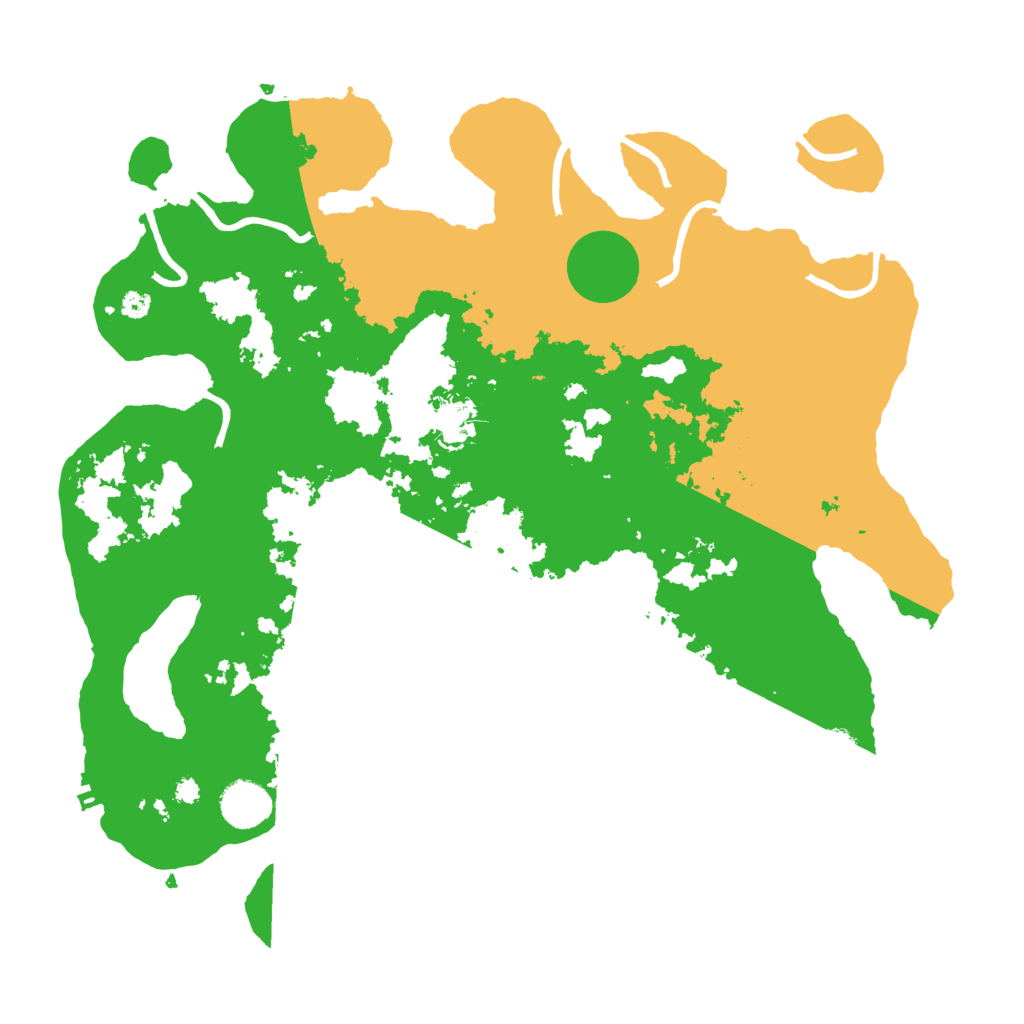 Biome Rust Map: Procedural Map, Size: 3750, Seed: 154464937