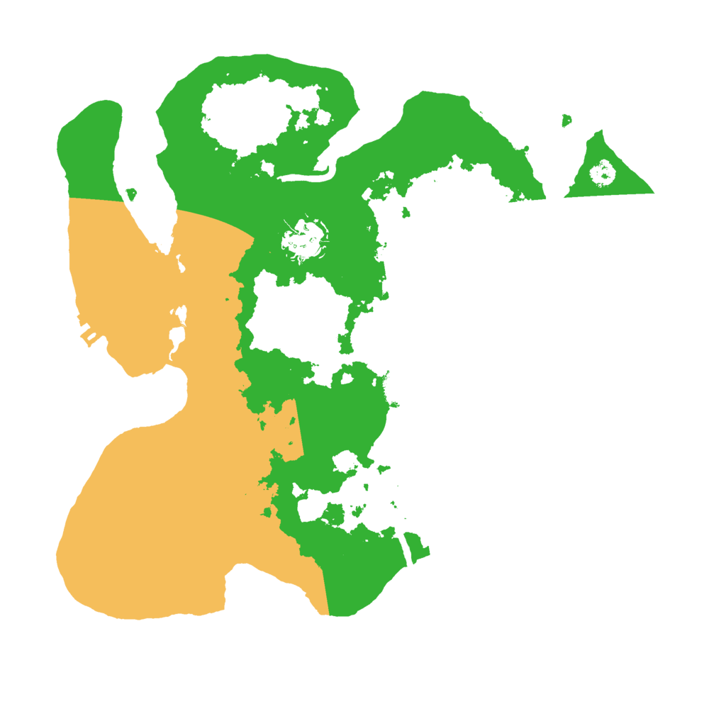 Biome Rust Map: Procedural Map, Size: 3000, Seed: 1427614503