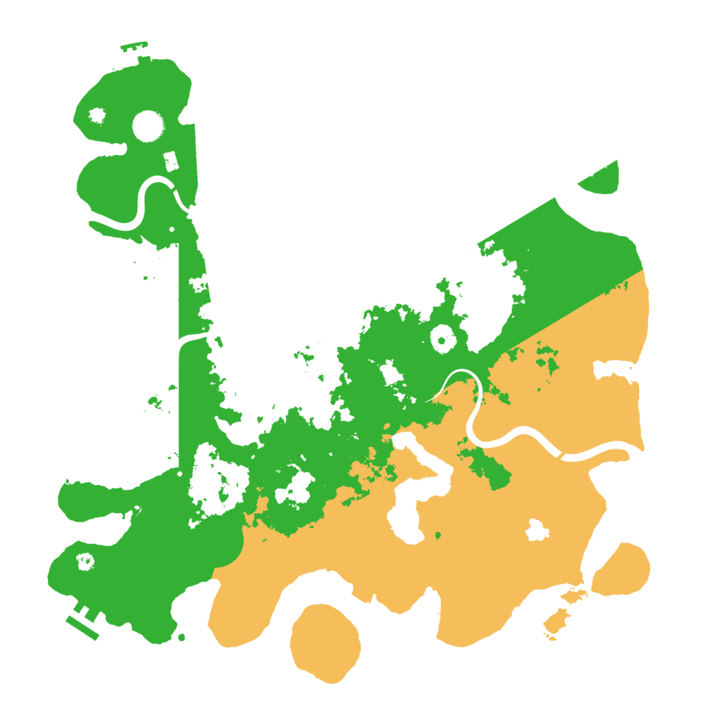 Biome Rust Map: Procedural Map, Size: 4000, Seed: 872726