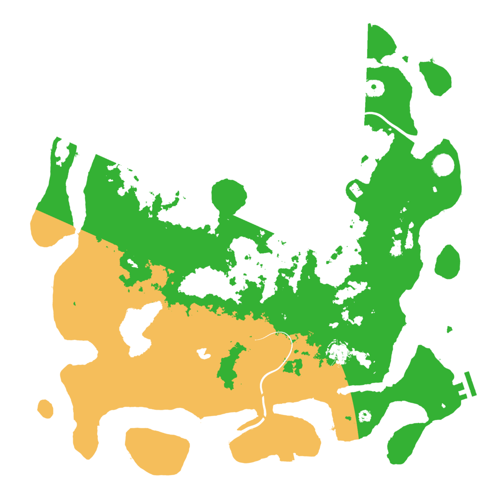 Biome Rust Map: Procedural Map, Size: 4000, Seed: 312005