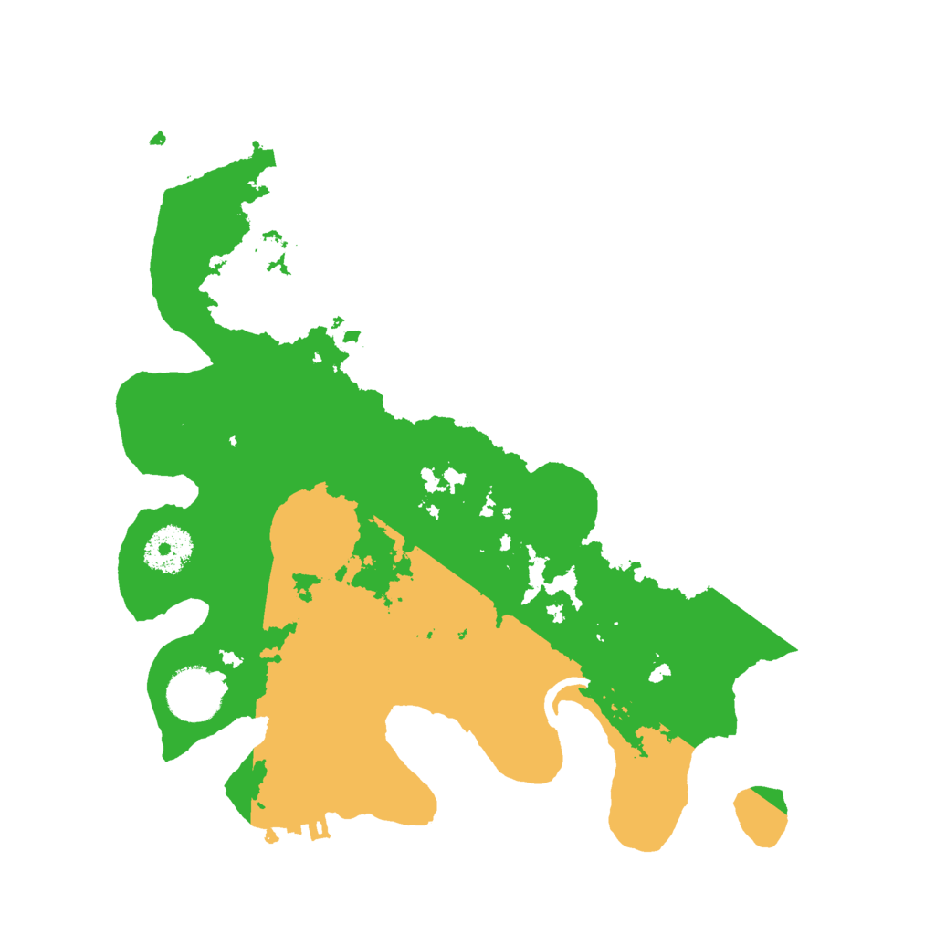 Biome Rust Map: Procedural Map, Size: 3000, Seed: 916340