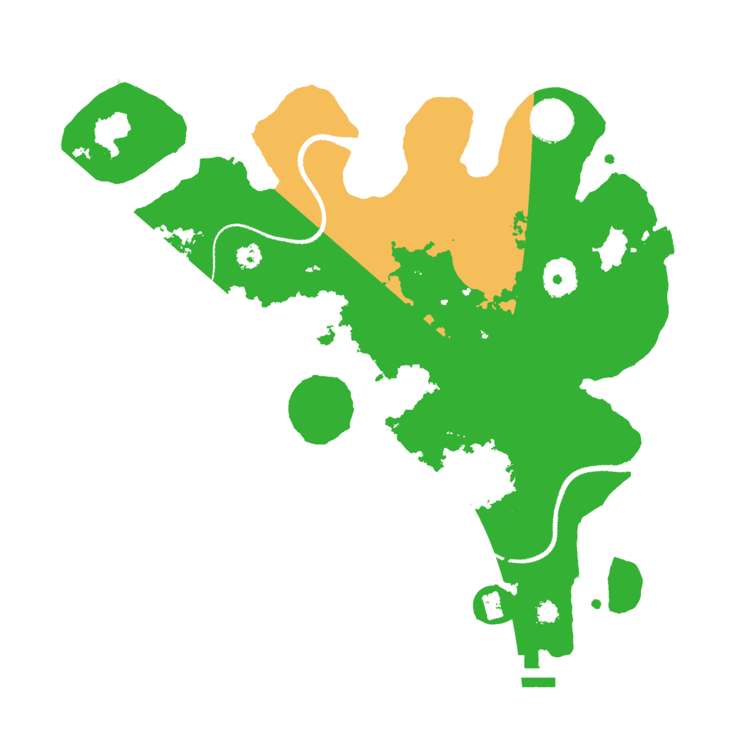 Biome Rust Map: Procedural Map, Size: 3000, Seed: 380478