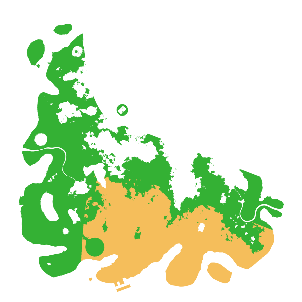 Biome Rust Map: Procedural Map, Size: 4250, Seed: 1076994083
