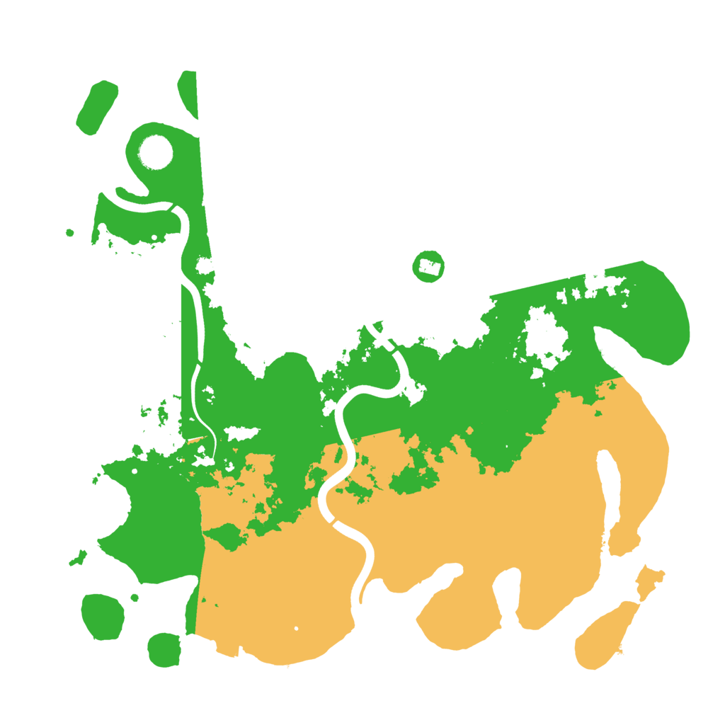 Biome Rust Map: Procedural Map, Size: 3750, Seed: 3552373