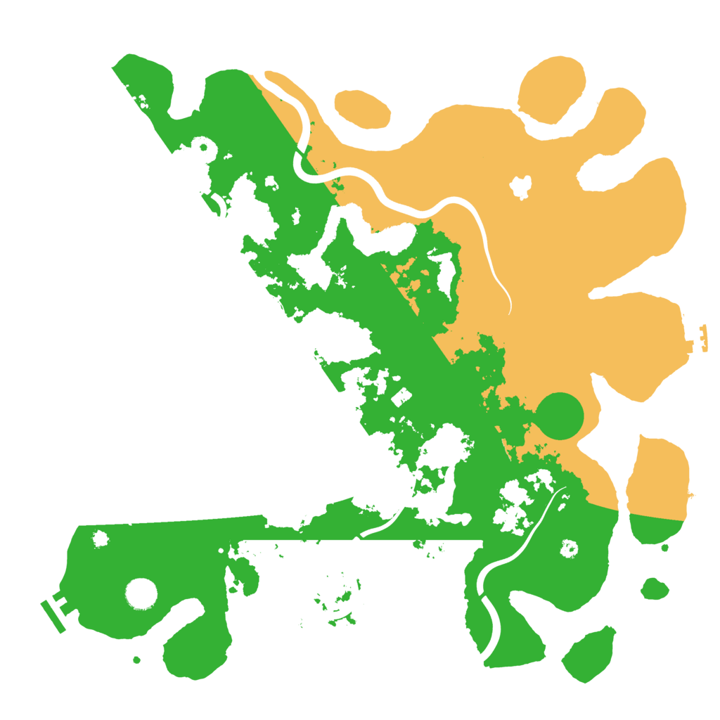 Biome Rust Map: Procedural Map, Size: 4000, Seed: 674942