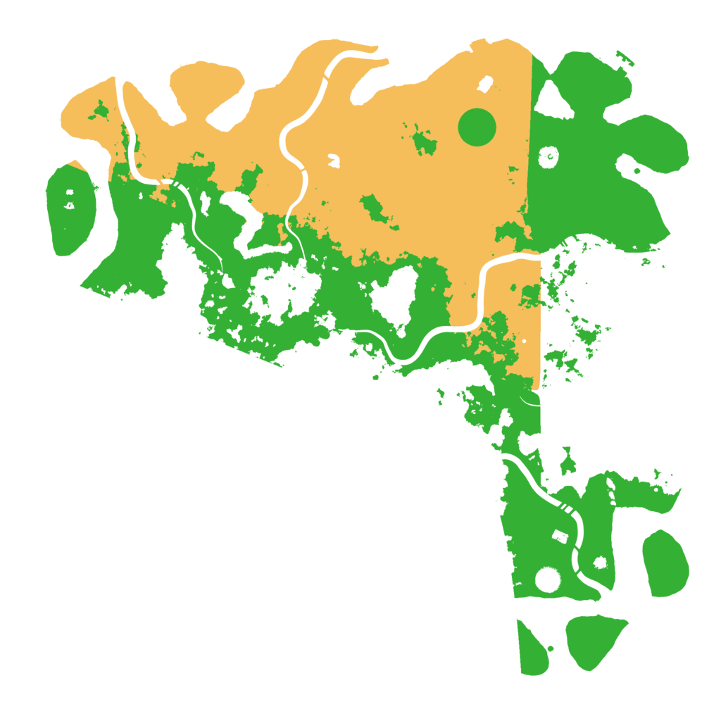 Biome Rust Map: Procedural Map, Size: 5000, Seed: 7601678