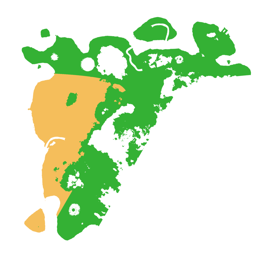 Biome Rust Map: Procedural Map, Size: 3500, Seed: 1287874861