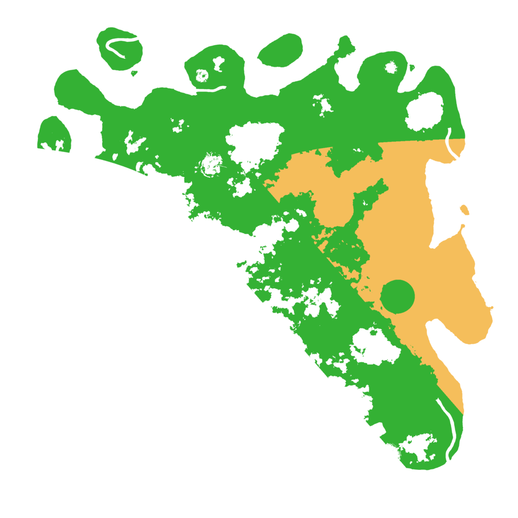 Biome Rust Map: Procedural Map, Size: 4100, Seed: 1568